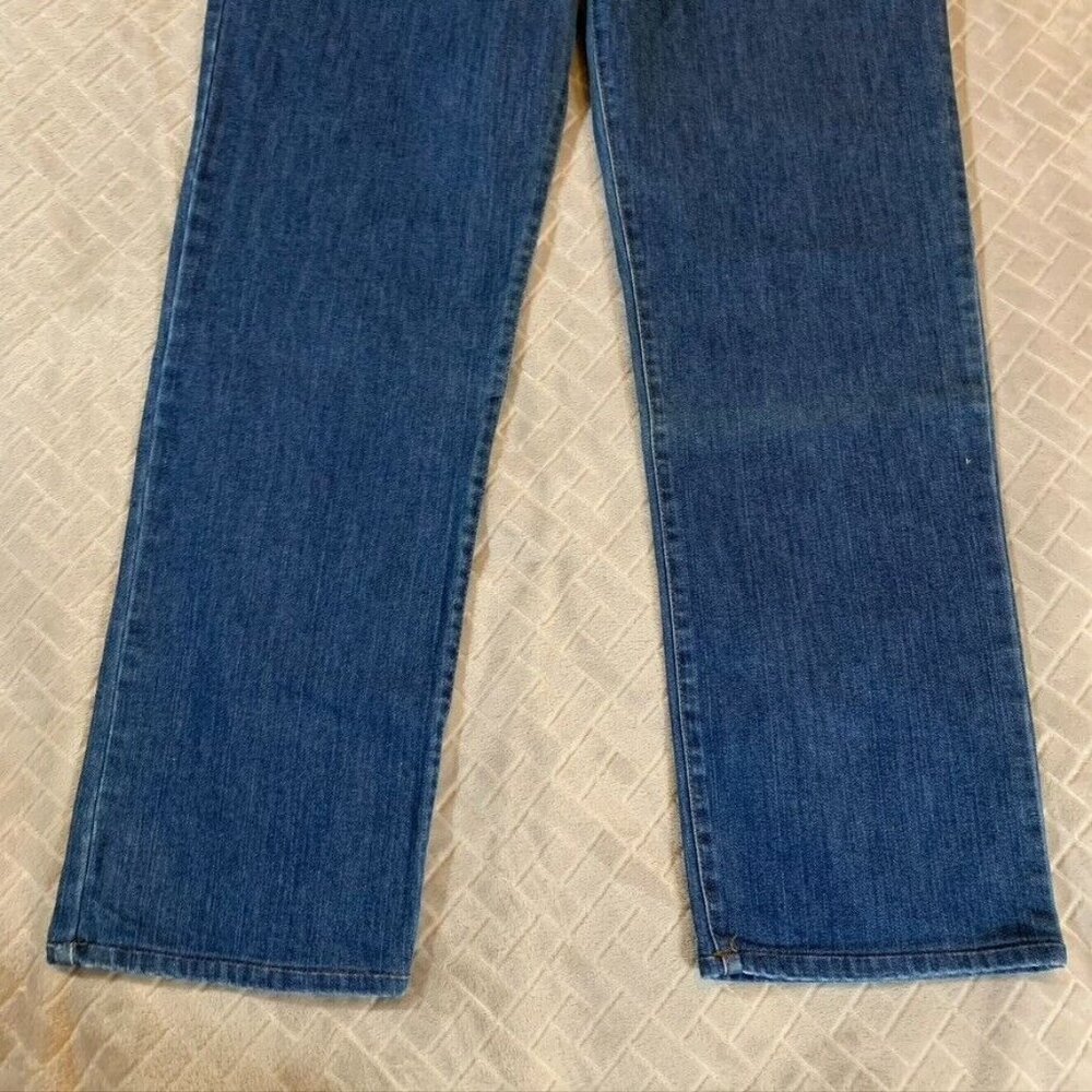 Atelier Gardeur Mens 38x34 Denim Jeans Blue Nigel Straight Medium Wash Stretch - Picture 3 of 16